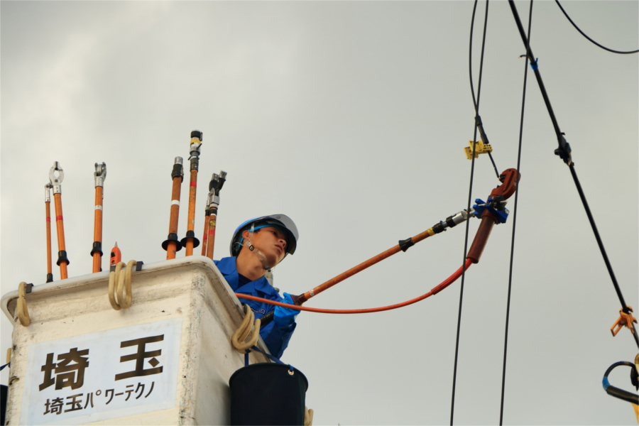 H30年競技大会：柱間工具作業