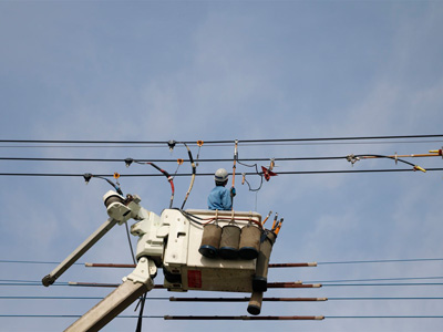 架空配電工事